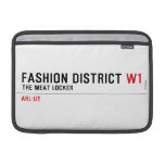 Fashion District  MacBook Air Sleeves (landscape)