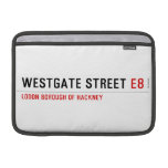 Westgate Street  MacBook Air Sleeves (landscape)