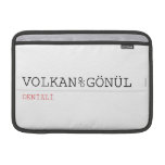 VOLKAN%GÖNÜL  MacBook Air Sleeves (landscape)