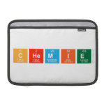 Chemie  MacBook Air Sleeves (landscape)