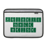 Periodic
 Table
 Writer  MacBook Air Sleeves (landscape)