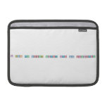 I think luv inspires science its all chemistry  MacBook Air Sleeves (landscape)