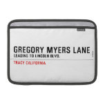 Gregory Myers Lane  MacBook Air Sleeves (landscape)