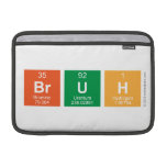 Bruh  MacBook Air Sleeves (landscape)