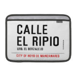 CALLE EL RIPIO  MacBook Air Sleeves (landscape)
