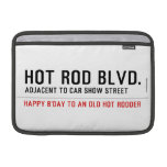 Hot Rod Blvd.  MacBook Air Sleeves (landscape)