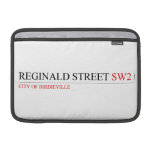 Reginald street  MacBook Air Sleeves (landscape)
