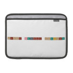 Happy birthday Christine  MacBook Air Sleeves (landscape)