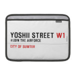 Yoshii Street  MacBook Air Sleeves (landscape)