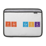 Fat Cock  MacBook Air Sleeves (landscape)