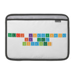 PUTRI KHAIRUNNISA
 FK UGM 
 INSYAALLAH  MacBook Air Sleeves (landscape)