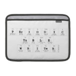 Periodic
 Table
 Writer  MacBook Air Sleeves (landscape)