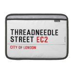 Threadneedle   street  MacBook Air Sleeves (landscape)