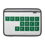 Periodic
 Table
 Writer  MacBook Air Sleeves (landscape)
