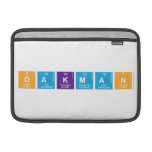 Oakman  MacBook Air Sleeves (landscape)