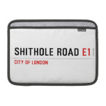 Shithole Road  MacBook Air Sleeves (landscape)