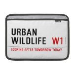 URBAN WILDLIFE   MacBook Air Sleeves (landscape)