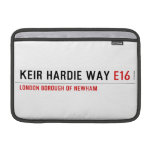 keir Hardie Way  MacBook Air Sleeves (landscape)