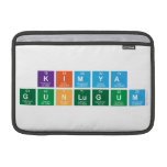 Kimya
 Gunlugum  MacBook Air Sleeves (landscape)