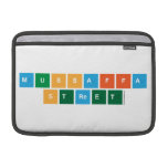 Mussaffa
 Street  MacBook Air Sleeves (landscape)