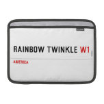 rainbow twinkle  MacBook Air Sleeves (landscape)