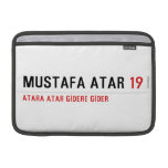 MUSTAFA ATAR  MacBook Air Sleeves (landscape)