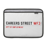 CAREERS STREET  MacBook Air Sleeves (landscape)
