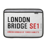 LONDON BRIDGE  MacBook Air Sleeves (landscape)