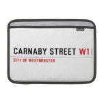 Carnaby street  MacBook Air Sleeves (landscape)