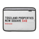 Toseland Properties New Square  MacBook Air Sleeves (landscape)