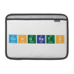 congrats  MacBook Air Sleeves (landscape)