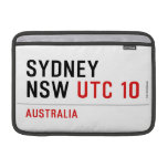 Sydney NSW  MacBook Air Sleeves (landscape)