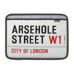 Arsehole Street  MacBook Air Sleeves (landscape)