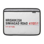 HrishiKesh Sinhagad Road  MacBook Air Sleeves (landscape)