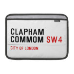 Clapham Commom  MacBook Air Sleeves (landscape)