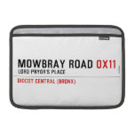 Mowbray Road  MacBook Air Sleeves (landscape)
