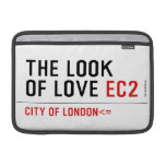 the look of love  MacBook Air Sleeves (landscape)