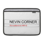     NEVIN CORNER  MacBook Air Sleeves (landscape)