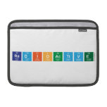 Radioactive  MacBook Air Sleeves (landscape)