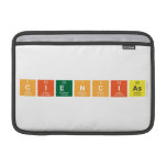 ciencias  MacBook Air Sleeves (landscape)