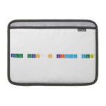 Cagla hocanın kimya dersi  MacBook Air Sleeves (landscape)