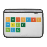 Periodic
 Table
 Games  MacBook Air Sleeves (landscape)