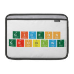 Gideon
 Groblwe  MacBook Air Sleeves (landscape)