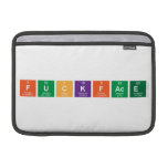 Fuckface  MacBook Air Sleeves (landscape)