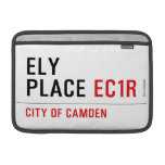 Ely Place  MacBook Air Sleeves (landscape)