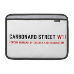 Carbonaro street  MacBook Air Sleeves (landscape)