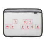 I luv
 New york  MacBook Air Sleeves (landscape)