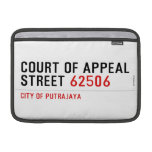 COURT OF APPEAL STREET  MacBook Air Sleeves (landscape)