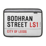 Bodhran Street  MacBook Air Sleeves (landscape)