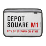 Depot Square  MacBook Air Sleeves (landscape)